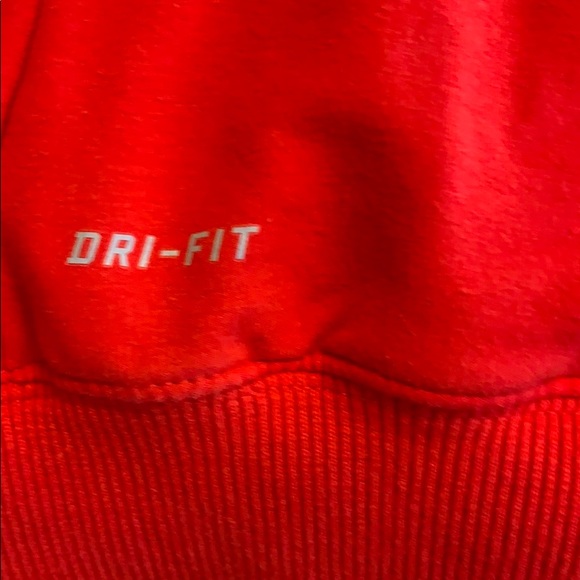 Nike running hooded zip up Dri-Fit S Red - Picture 4 of 8